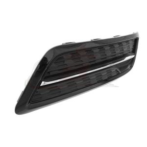 Fog Lamp Cover Front Passenger Side Acura Mdx 2014-2016 Black/Chrome , AC1039105