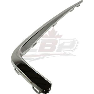 Bumper Moulding Front Passenger Side Acura Mdx 2017-2020 Chrome Exclude 2019-20 A-Spec Model , AC1047102