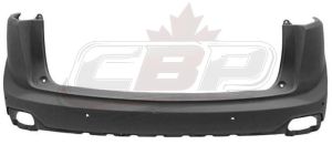 2019-2021 Acura Rdx Bumper Rear Upper Primed With Sensor Capa , AC1114104C