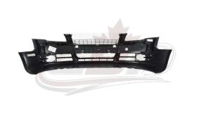 Bumper Front Audi S4 2005-2008 Primed-Gray With Head Lamp Washer Hole Capa , AU1000141C