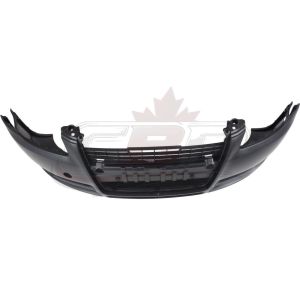 Bumper Front Audi A4 Cabrio / Convertible 2007-2009 Without Headlamp Wash Hole Without Sprt Pkg Primed Capa , AU1000142C