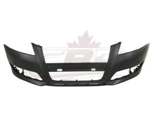Bumper Front Audi A3 2009-2013 With Sensor/Wash Hole Without Sport Pkg Primed , AU1000201