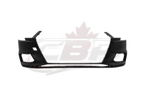 Bumper Front Audi A3 2017-2020 Without Sensor/Washer/Sport Conv/Sedan , AU1000243