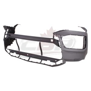2020-2024 Audi Q7 Bumper Front Primed Ptm With Tow Hook , AU1000300C
