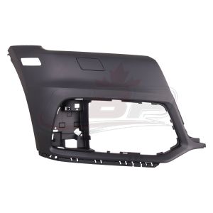 Bumper Front Passenger Side Audi Q5 2018-2020 Primed With Washer Without Sensor Capa, Au1017109C