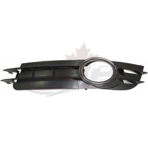 Grille Lower Driver Side Audi A6 2005-2008 Matt-Black With Sprt Pkg , AU1038104