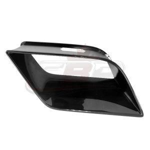 Bumper Air Duct Driver Side Audi Rs5 2018-2019 Gloss Black Finish, Au1038144
