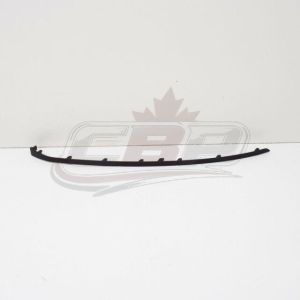 Bumper Moulding Front Passenger Side Audi A3 2017-2020 Textured Black Without S-Line Conv/Sedan , AU1047103