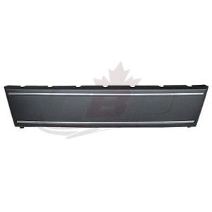 License Plate Moulding Front Audi A4 2009-2012 (Matte-Platinum Gray) With S-Line , AU1068104