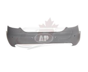 Bumper Rear Audi A6 2005-2008 With Sensor Hole Primed Dark-Gry , AU1100159