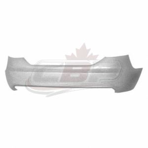 Bumper Rear Audi A6 2005-2008 Without Sensor Hole Primed Dark-Gry Capa , AU1100160C