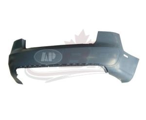 Bumper Rear Audi A4 2005-2008 Without Sensor Hole With Side/Lamp Hole Primed Usa Type , AU1100164