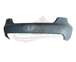 Bumper Rear Audi A4 2009-2012 With Sensor Hole Primed Without S-Line Capa , AU1100195C