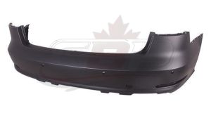 Bumper Rear Audi A3 2015-2016 Primed Without S Line With Sensor Sedan/Conv , AU1100216