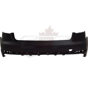Bumper Rear Audi A4 2017-2019 Primed Without Sensor With S-Line , AU1100227