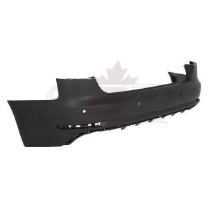 Bumper Rear Audi A4 2017-2019 Primed With Park Assist Sensor For Sedan Without S-Line , AU1100231