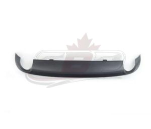 Valance Bumper Rear Audi A4 2005-2008 Textured Sedan/Wgn , AU1195104