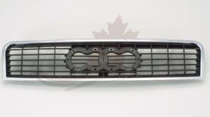 Grille Audi A4 2002-2005 Chrome/Black , AU1200114