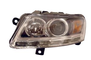 Head Lamp Driver Side Audi S6 2009-2011 Xenon With Auto Leveling Without Curve High Quality , AU2502156