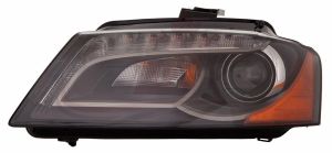 Head Lamp Driver Side Audi A3 2009-2013 Xenon Without Curve High Quality , AU2502166