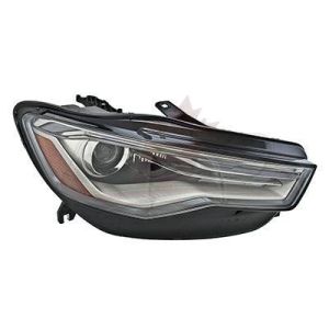 Head Lamp Passenger Side Audi S6 2016-2018 Bi-Xenon With Auto Level High Quality , AU2503195