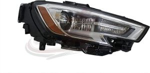 Head Lamp Passenger Side Audi A3 2017-2020 Bi-Hid Exclude E-Tron High Quality, Au2503207