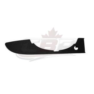 Fog Lamp Trim Lower Front Driver Side Audi S4 2005-2008 Without Sprt Pkg Matte-Black , AU2600102