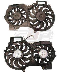 Cooling Fan Assembly Audi A6 2006-2011 V6 Without Control Unit 3.2L , AU3117105