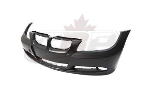 Bumper Front Bmw 3 Series Sedan 2006-2008 With Park Control Primed-Gray , BM1000178