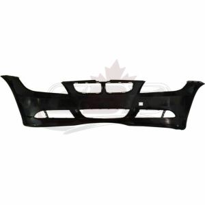 Bumper Front Bmw 3 Series Sedan 2006-2008 Without Sensor Without Headlamp Wash Hole Primed Capa , BM1000180C