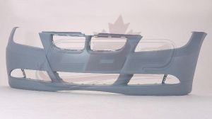 Bumper Front Bmw 3 Series Wagon 2006-2008 Without Sensor Without Headlamp Wash Hole Primed , BM1000180