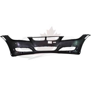 Bumper Front Bmw 3 Series Wagon 2009-2012 Primed With Sensor Hole Without Headlamp Wash Hole Capa , BM1000210C