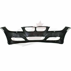 Bumper Front Bmw 3 Series Sedan 2009-2011 Primed Without Sensor Hole With Headlamp Wash Hole Capa , BM1000211C
