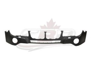 Bumper Upper Front Bmw X3 2007-2010 Primed With H/Lp Wash Hole Without M Pkg Capa , BM1000215C