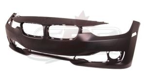 Bumper Front Bmw 3 Series Sedan 2012-2015 Without Sensor/Wash/Cam/Park Distance Control Without Moulding Hole Primed , BM1000266