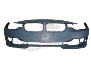 Bumper Front Bmw 3 Series Sedan 2012-2015 Without Sensor/Wash/Cam/Park Distance Control With Moulding Hole Primed , BM1000276