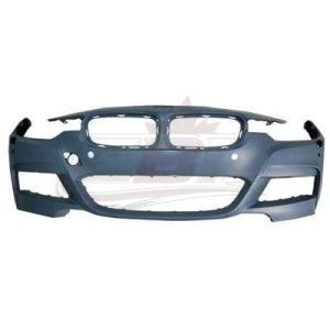 Bumper Front Bmw 3 Series Sedan 2013-2018 Primed With M-Pkg/Washer /Park Distance/Park Sensor /Camera , BM1000286