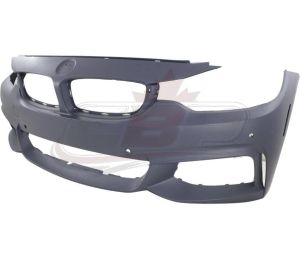 Bumper Front Bmw 428I 2014-2016 Without Park Aid/Washer/Camera With Park Assist/M-Pkg , BM1000337