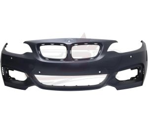 Bumper Front Bmw M240I 2017-2021 Primed With Park Assist/Park Distance/M-Pkg Without Washer , BM1000411