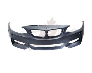 Bumper Front Bmw M240I 2017-2021 Primed Without Park Assist With Park Distance/Washer/M-Pkg , BM1000412