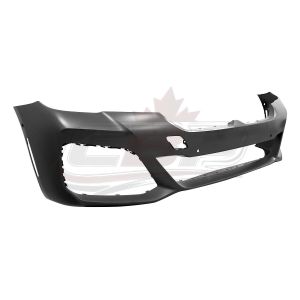 Bumper Front Bmw 5 Series 2021-2023 Primed Ptm With Tow Hook Capa, Bm1000541C