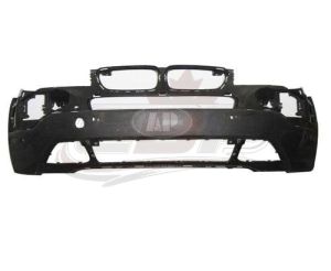 Bumper Front Bmw X3 2007-2010 With Sensor Hole Primed , BM1015101