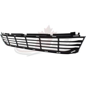 Grille Lower Bmw 7 Series 2016-2019 Bright Black Finish Without Active Cruise/M-Pkg , BM1036177