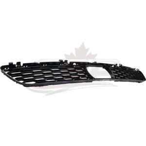Grille Lower Bmw 5 Series 2017-2019 Matte Black With Active Cruise/M-Pkg , BM1036184