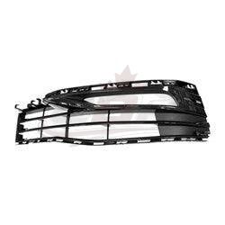 Grille Lower Driver Side Bmw 5 Series 2017-2019 Ptd Black Without M-Pkg , BM1038195