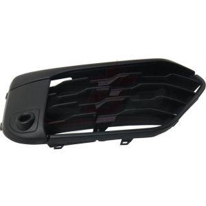 Grille Lower Passenger Side Bmw X1 2016-2019 Matte Black With Sensor Base Model , BM1039204