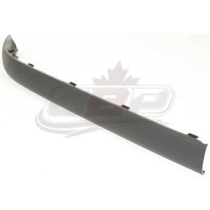 Bumper Impact Strip Front Driver Side Bmw 3 Series Sedan 2002-2005 Without Sport Matte-Black , BM1046114