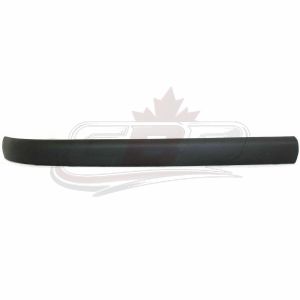 Bumper Impact Strip Front Passenger Side Bmw 3 Series Sedan 2002-2005 Without Sport (Matte-Black) , BM1047114