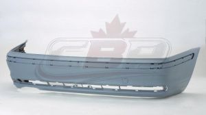 Bumper Rear Bmw 3 Series Sedan 1999-2001 Primed Gray Without Sport , BM1100119