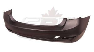 Bumper Rear Bmw 3 Series Sedan 2012-2015 Primed Without Sensor With Moulding For Gas Model (F30 328I) Capa , BM1100241C